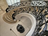 escalier en fer forgé