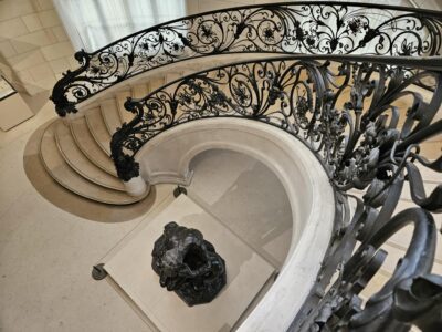 escalier en fer forgé